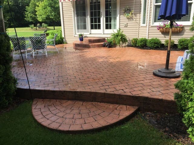 Concrete restored to like-new condition after professional sealing by TriCity in London, Ontario